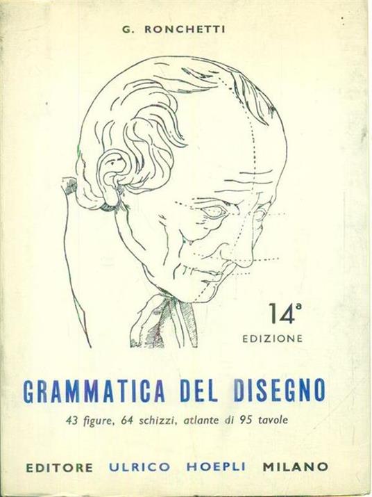 Grammatica del disegno - G. Ronchetti - copertina