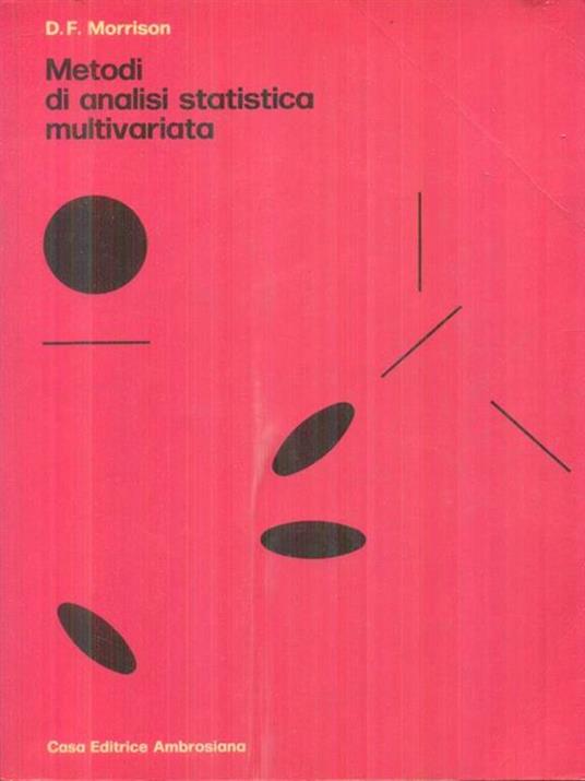 Metodi di analisi statistica multivariata - copertina