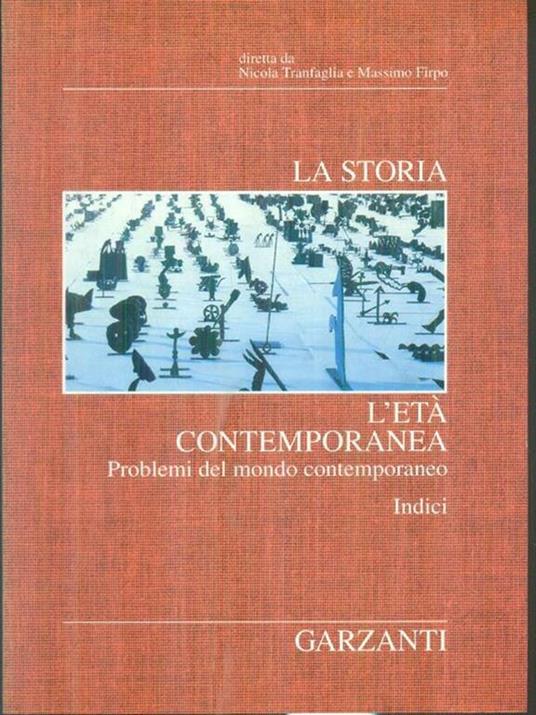 L' età contemporanea 5vv - Nicola Tranfaglia,Massimo Firpo - copertina