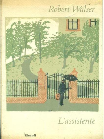 L' assistente - Robert Walser - copertina