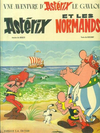 Asterix et le Normands - Albert Uderzo,Goscinny - copertina