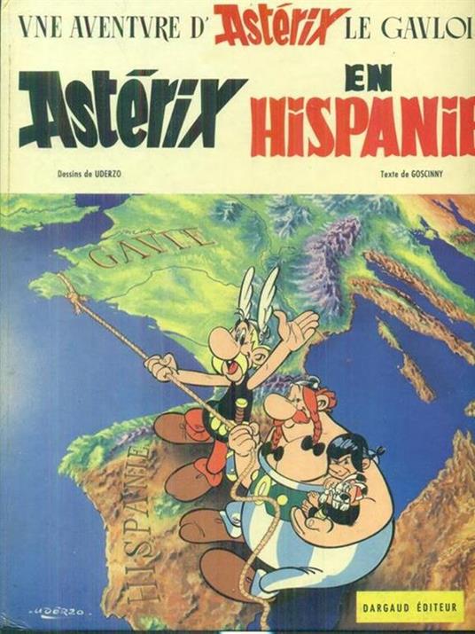 Asterix en Hispanie - Albert Uderzo,Goscinny - copertina