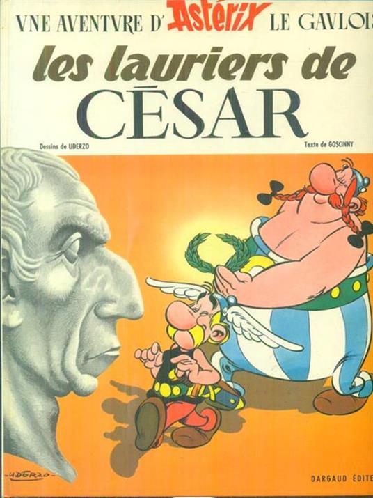 Les lauriers de Cesar - Albert Uderzo - copertina