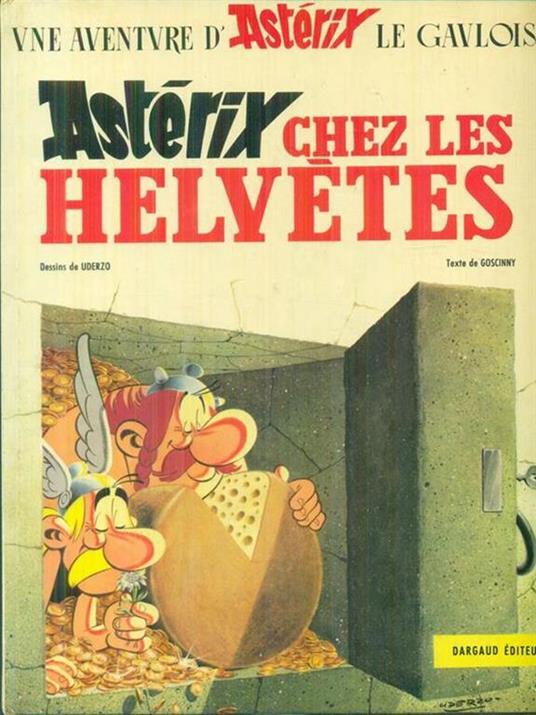 Asterix chez les Helvetes - Albert Uderzo,Goscinny - copertina