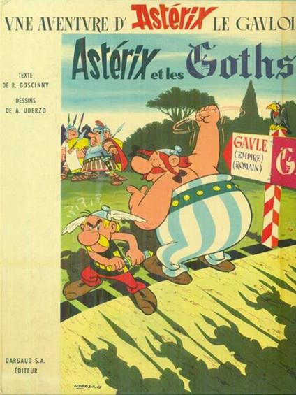 Asterix et les Goths - Albert Uderzo - copertina