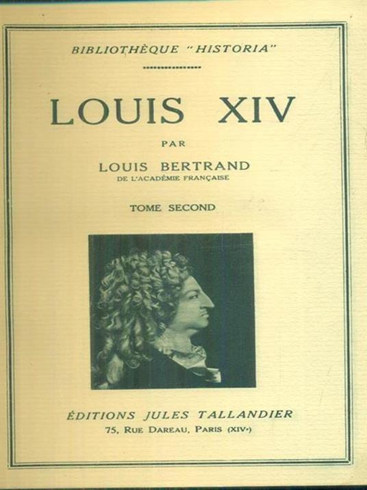 Louis XIV 2vv - Louis Betrarnd - copertina