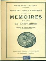 Anecdotes scenes portraits extrait des memoires 3vv