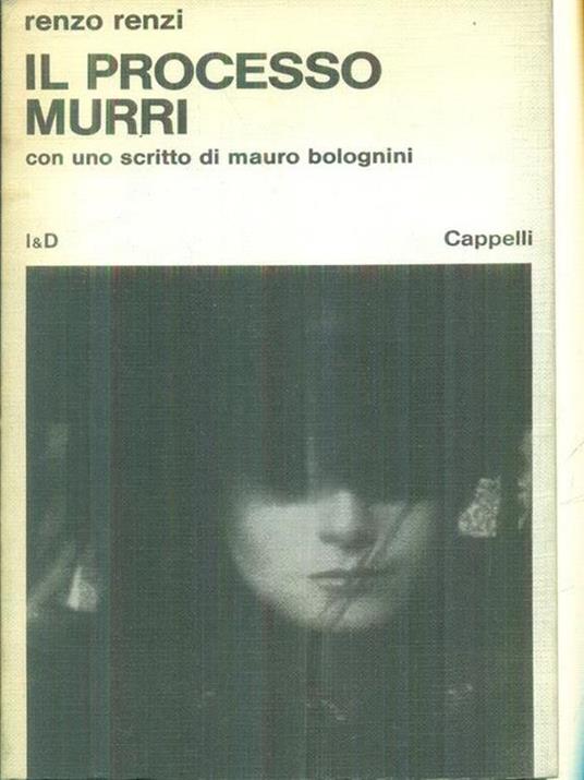 Il processo Murri - Renzo Renzi - copertina