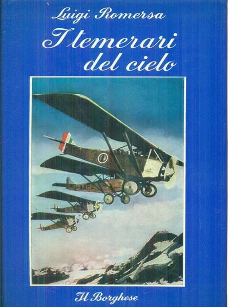 I temerari del cielo - Luigi Romersa - copertina