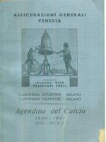 Agendina del calcio 1940/1941