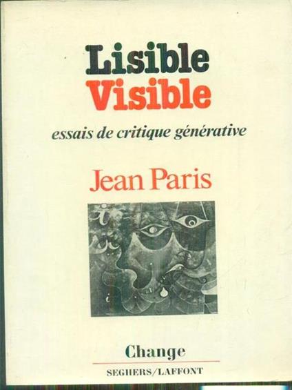 Lisible visible - Jean Paris - copertina
