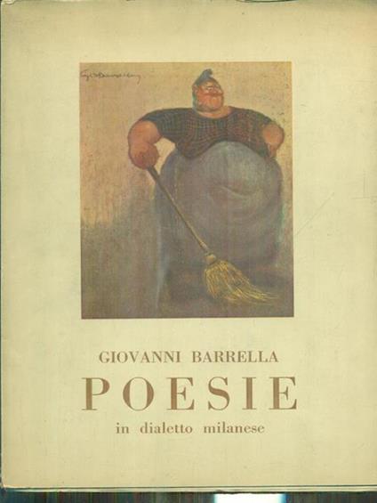 Poesie in dialetto milanese - Giovanni Barrella - copertina