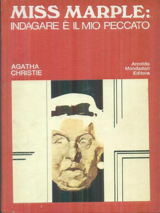 Miss Marple: indagare e' il mio peccato - Agatha Christie - copertina