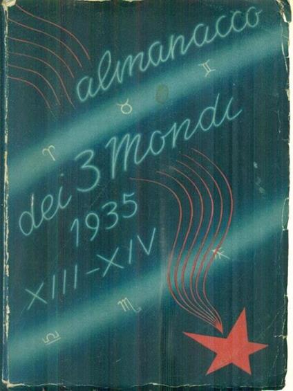 Almanacco dei tre mondi 1935 - copertina