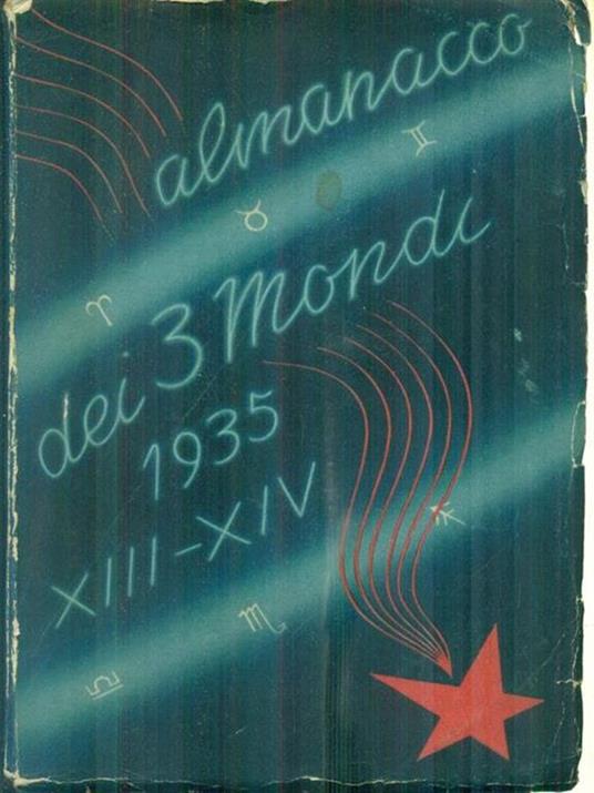 Almanacco dei tre mondi 1935 - copertina