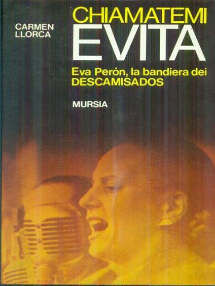 Chiamatemi Evita - Carmen Llorca - copertina