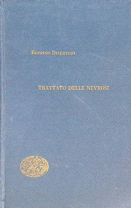 Trattato delle nevrosi - Beppino Disertori - copertina