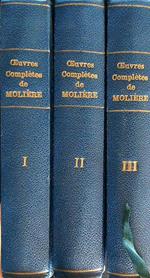 Oeuvres Completes d Moliere 3 voll.