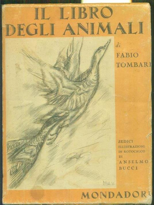 Il libro degli animali - Fabio Tombari - copertina