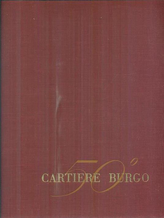 Cartiere Burgo 50° - Carlo Rusconi - copertina