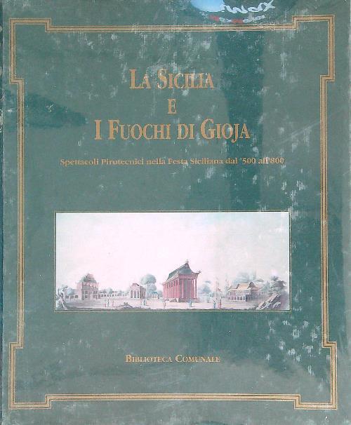 La Sicilia e i fuochi di Gioia - Teresa Augello - copertina