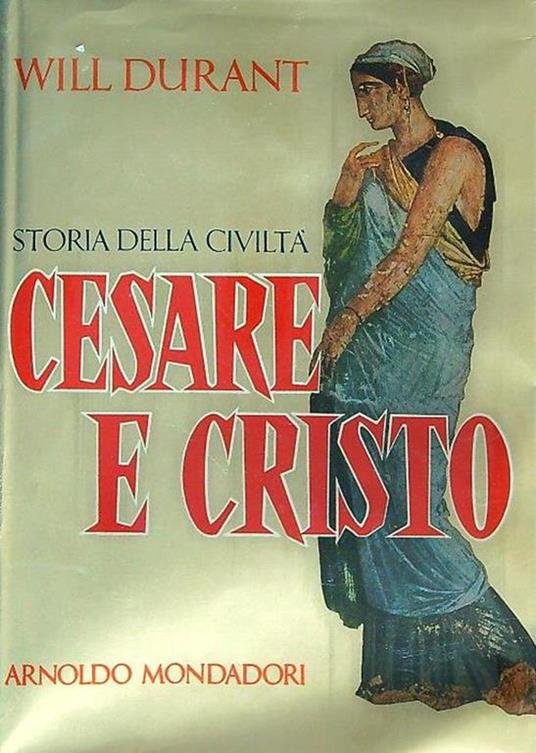 Cesare e Cristo - Will Durant - copertina