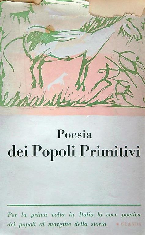 Poesia dei Popoli Primitivi - copertina