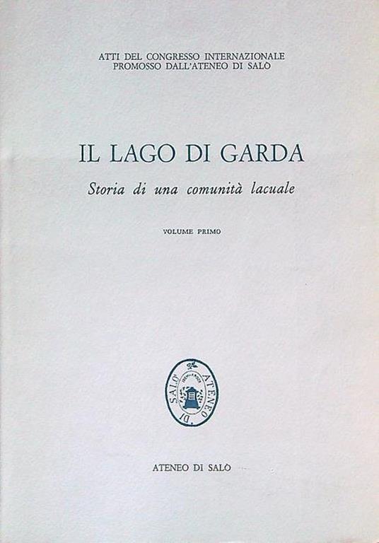 Il lago di Garda 2 voll. - copertina