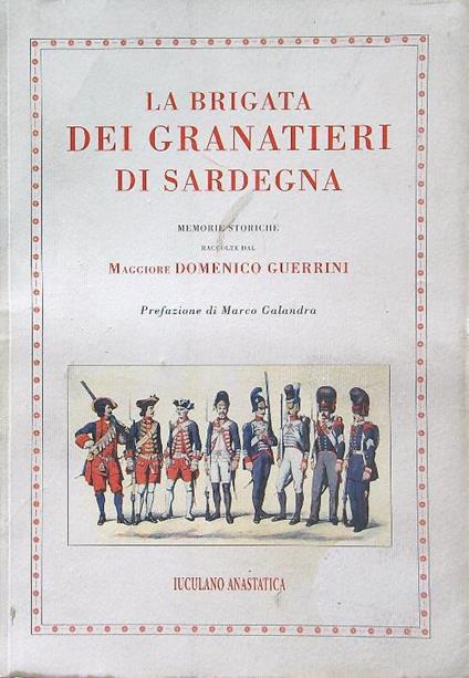 La brigata dei granatieri di Sardegna - Domenico Guerrini - copertina