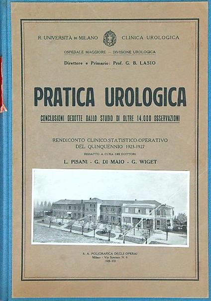 Pratica urologica - copertina