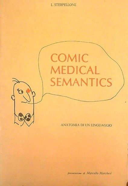 Comic medical semantics - Luciano Sterpellone - copertina