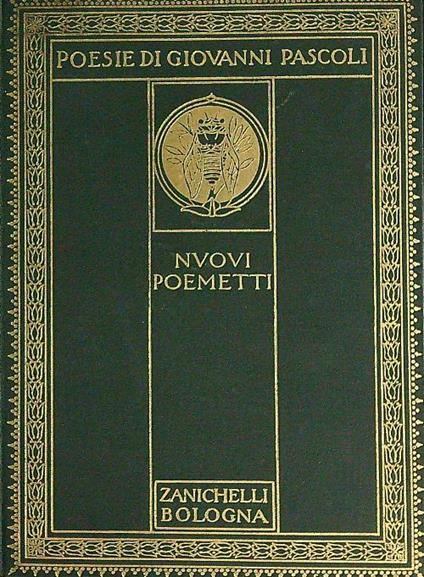 Nuovi poemetti - Giovanni Pascoli - copertina