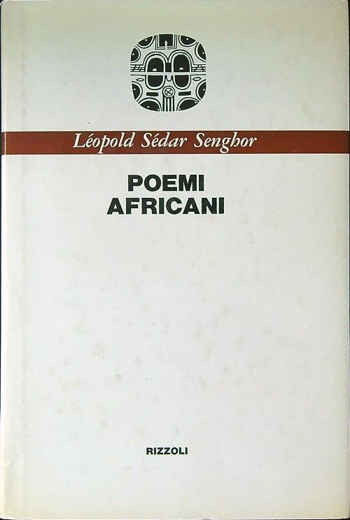 Poemi Africani - Leopold Sedar Senghor - copertina