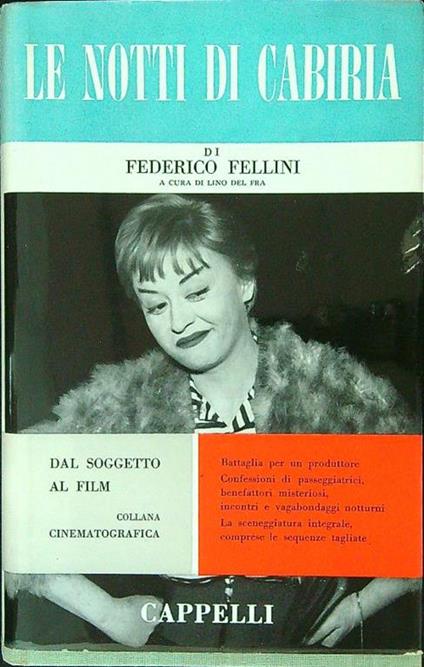 notti di Cabiria - Federico Fellini - copertina