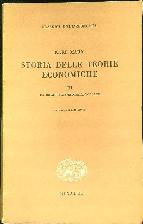 Manifesto del partito comunista - Karl Marx - Libro Usato - Einaudi 