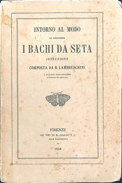 bachi da seta - R. Lambruschini - copertina