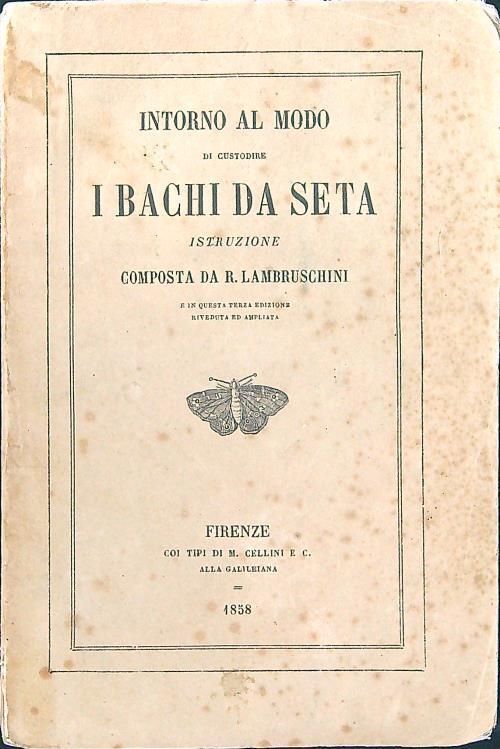 bachi da seta - R. Lambruschini - copertina