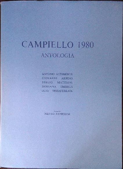 Antologia del Campiello 1980 - copertina