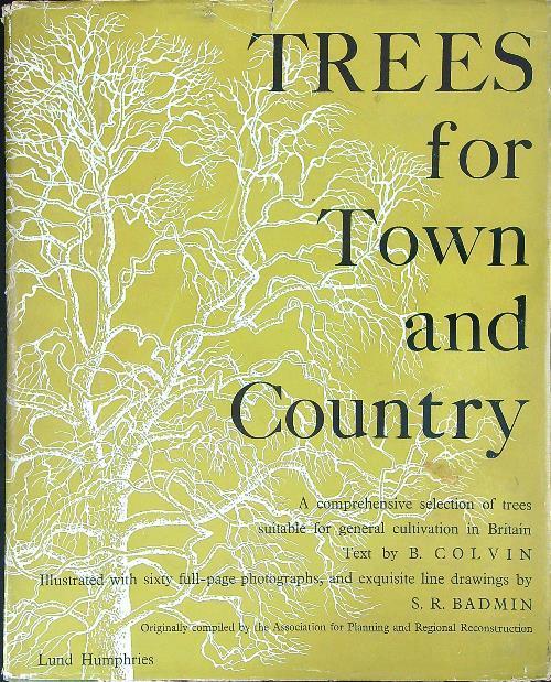 Trees for town and country - B. Colvin - copertina