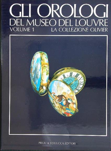 Gli orologi del museo del Louvre Vol 1 - Catherine Cardinal - copertina