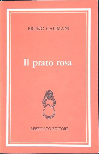 Il prato rosa - Bruno Calimani - copertina