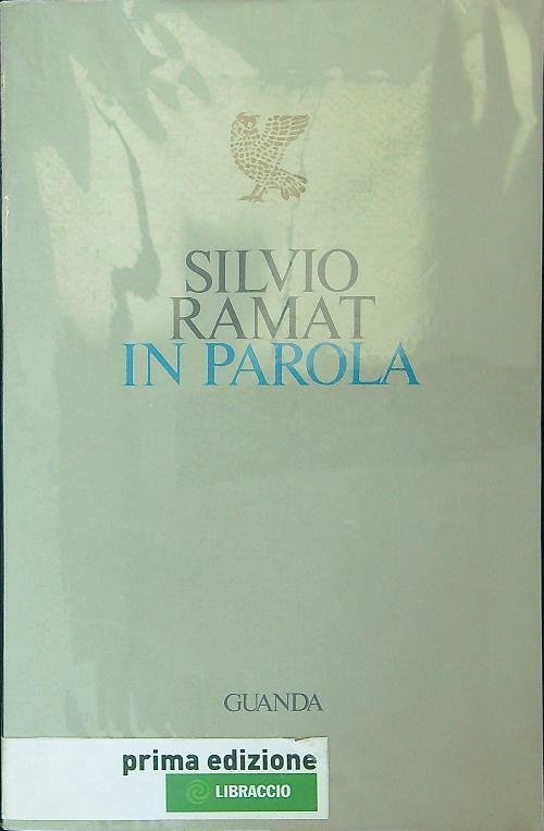 In parola - Silvio Ramat - copertina