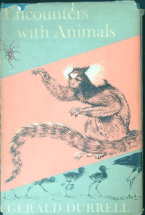 Encounters with animals - Gerald Durrell - copertina