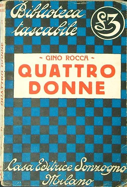 Quattro donne - Gino Rocca - copertina