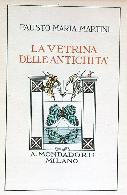 La vetrina delle antichita' - Fausto Maria Martini - copertina