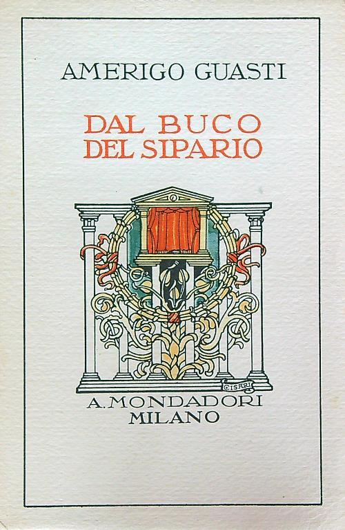 Dal Buco del Sipario - Amerigo Guasti - copertina