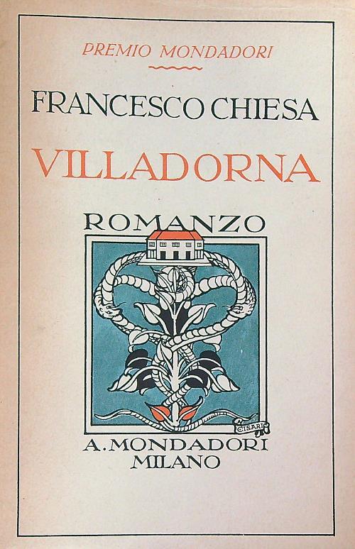 Villadorna - Francesco Chiesa - copertina