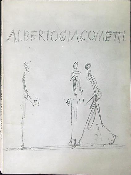 Alberto Giacometti - copertina