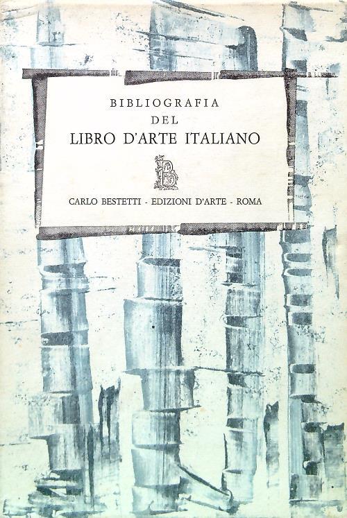 Bibliografia del libro d'arte italiano Volume III 1963-1970 Tomo I - copertina