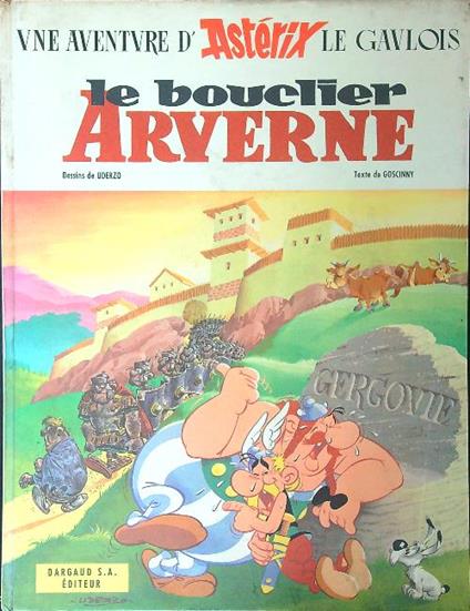 Le bouclier Arverne - Albert Uderzo - copertina